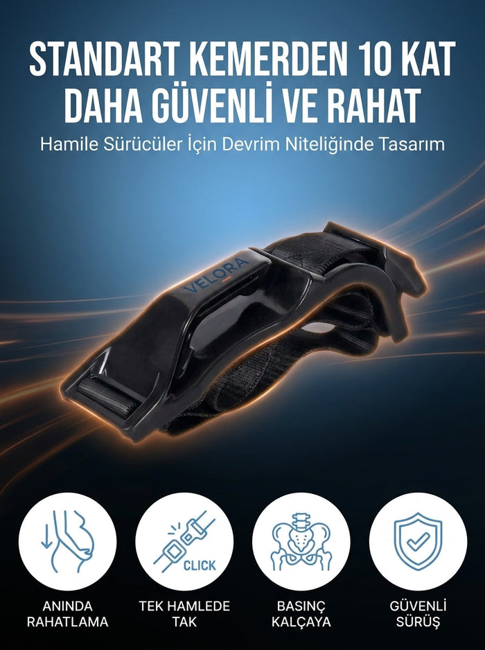 VELORA Hamile Araç Güvenlik Kemeri 9